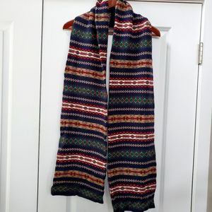 J.CREW Festive Fair Isle Scarf